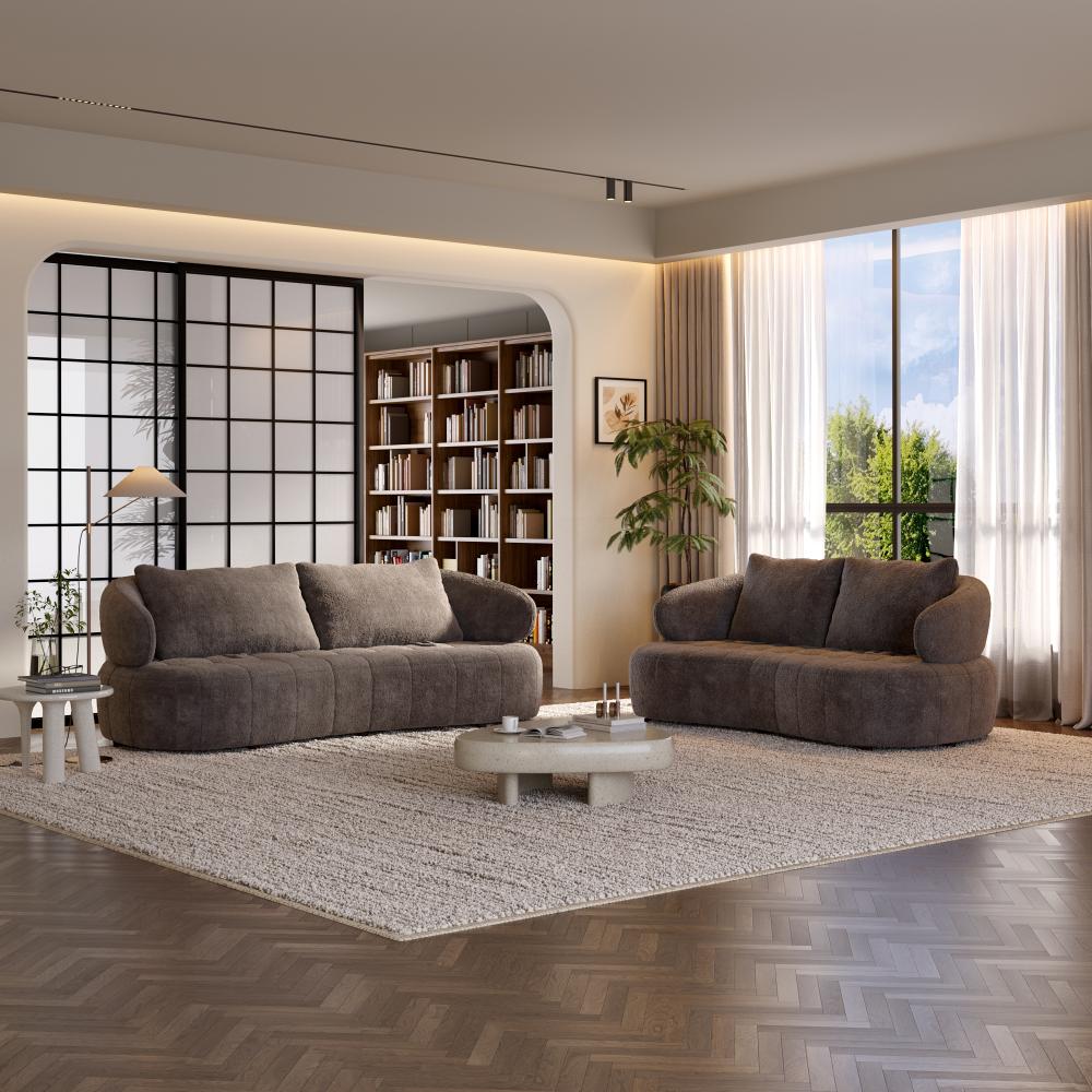 Wakefit Samos Sofa Set (3+2) Seater