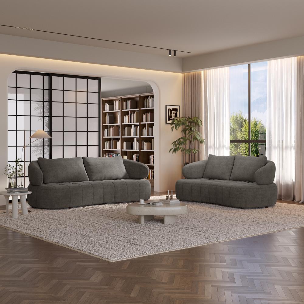 Wakefit Samos Sofa Set (3+2) Seater