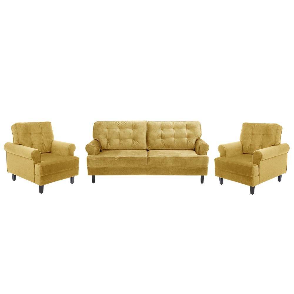 Wakefit Dreamer Plus Sofa Set - (3+1+1)
