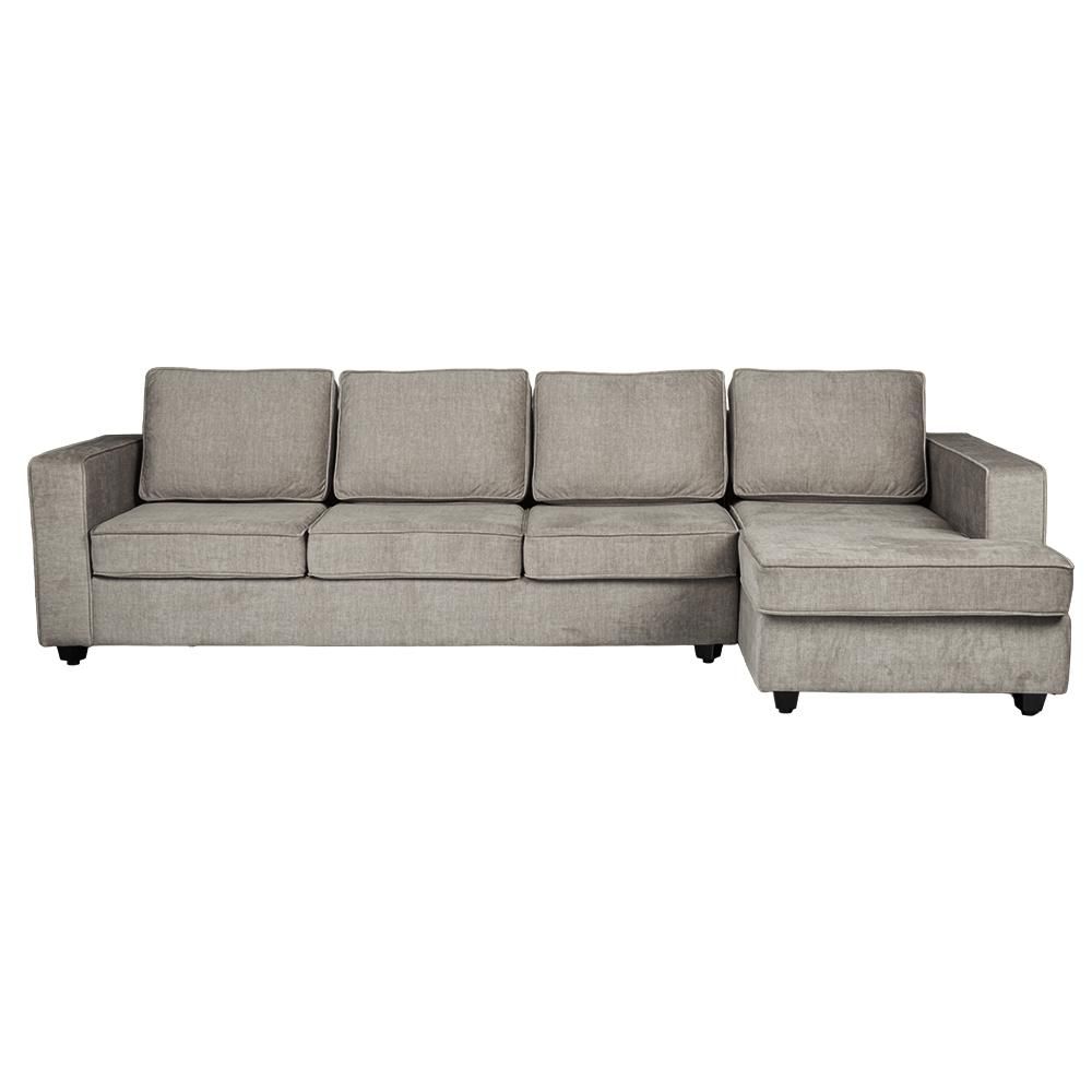 Wakefit Napper Plus L Shape Sofa Set (3 Seater + Right Aligned Chaise)