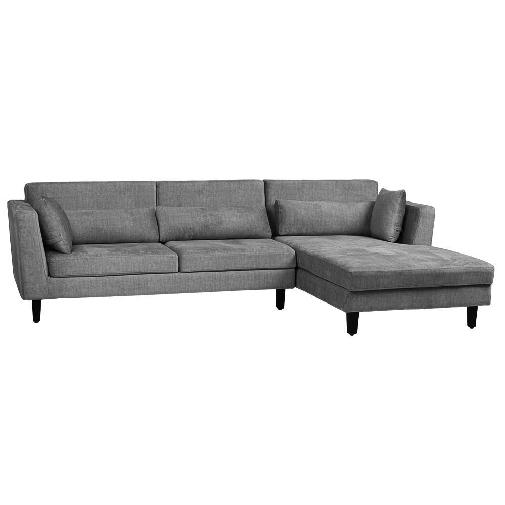 Wakefit Snoozepro Plus L Shape Sofa Set (3 Seater + Left Aligned Chaise)
