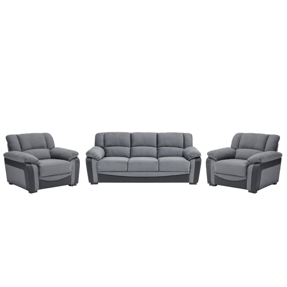 Wakefit Lumara Sofa Set - (3+1+1) Seater
