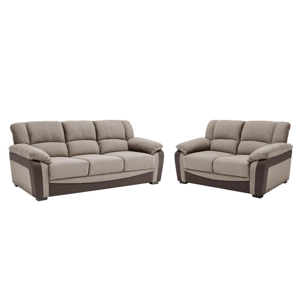Wakefit Lumara Sofa Set - (2+1+1) Seater