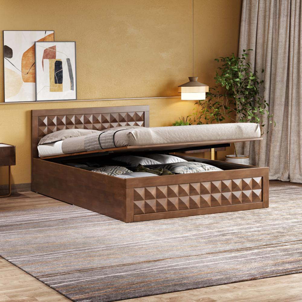 Stud Queen Hydraulic Storage Bed