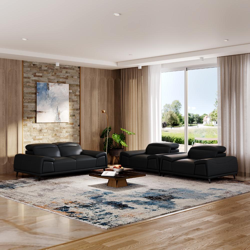 Wakefit Suva Sofa Set (2+1+1) Seater