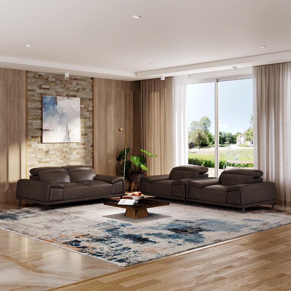 Wakefit Suva Sofa Set (2+1+1) Seater