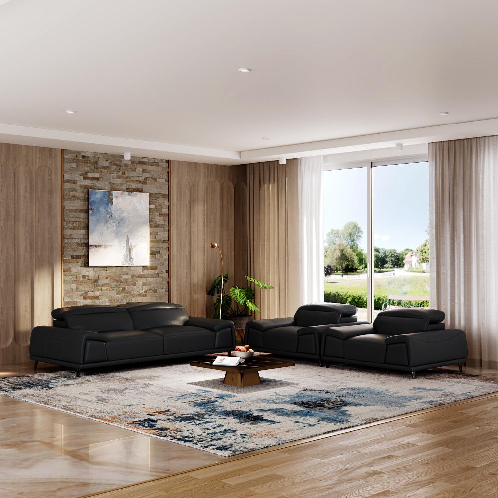 Wakefit Suva Sofa Set (3+1+1) Seater