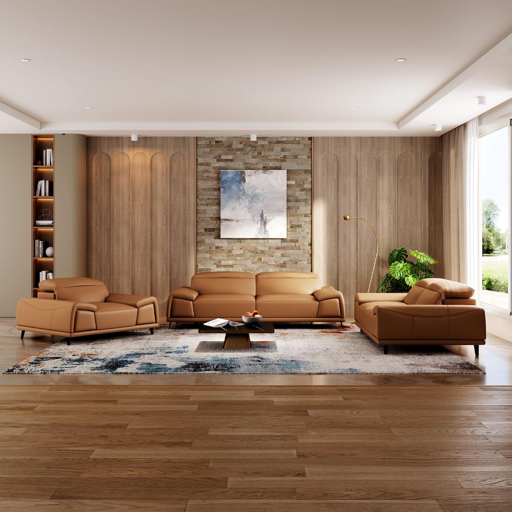 Wakefit Suva Sofa Set (3+2+1) Seater