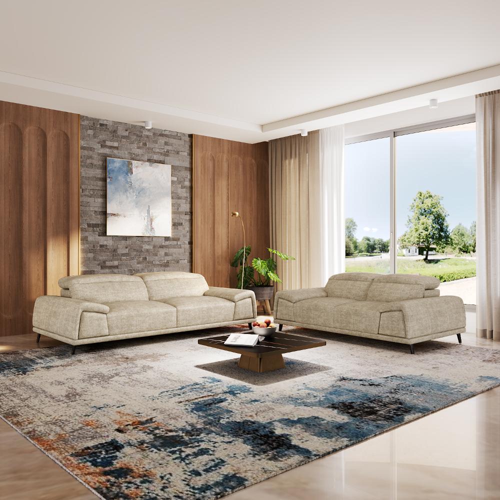 Wakefit Suva Sofa Set (3+2) Seater