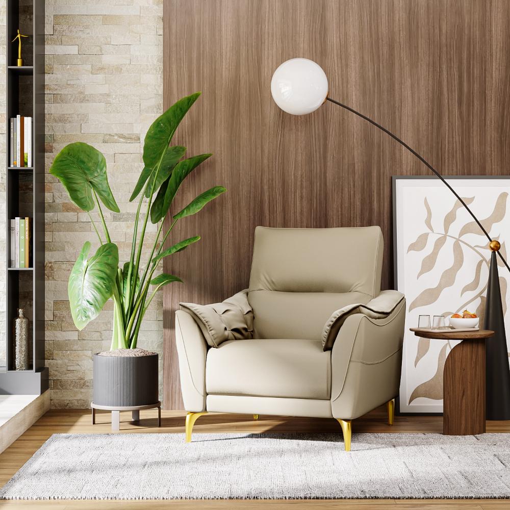 Wakefit Tuvalu Sofa without Motion - Single Seater