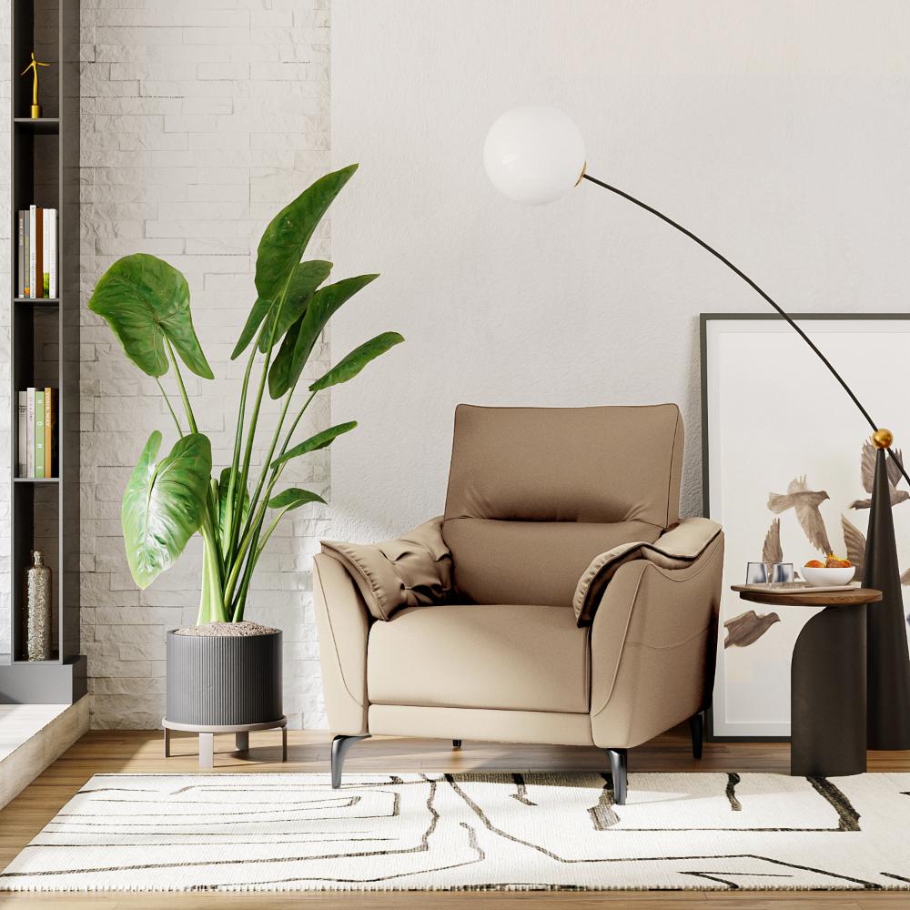Wakefit Tuvalu Sofa without Motion - Single Seater