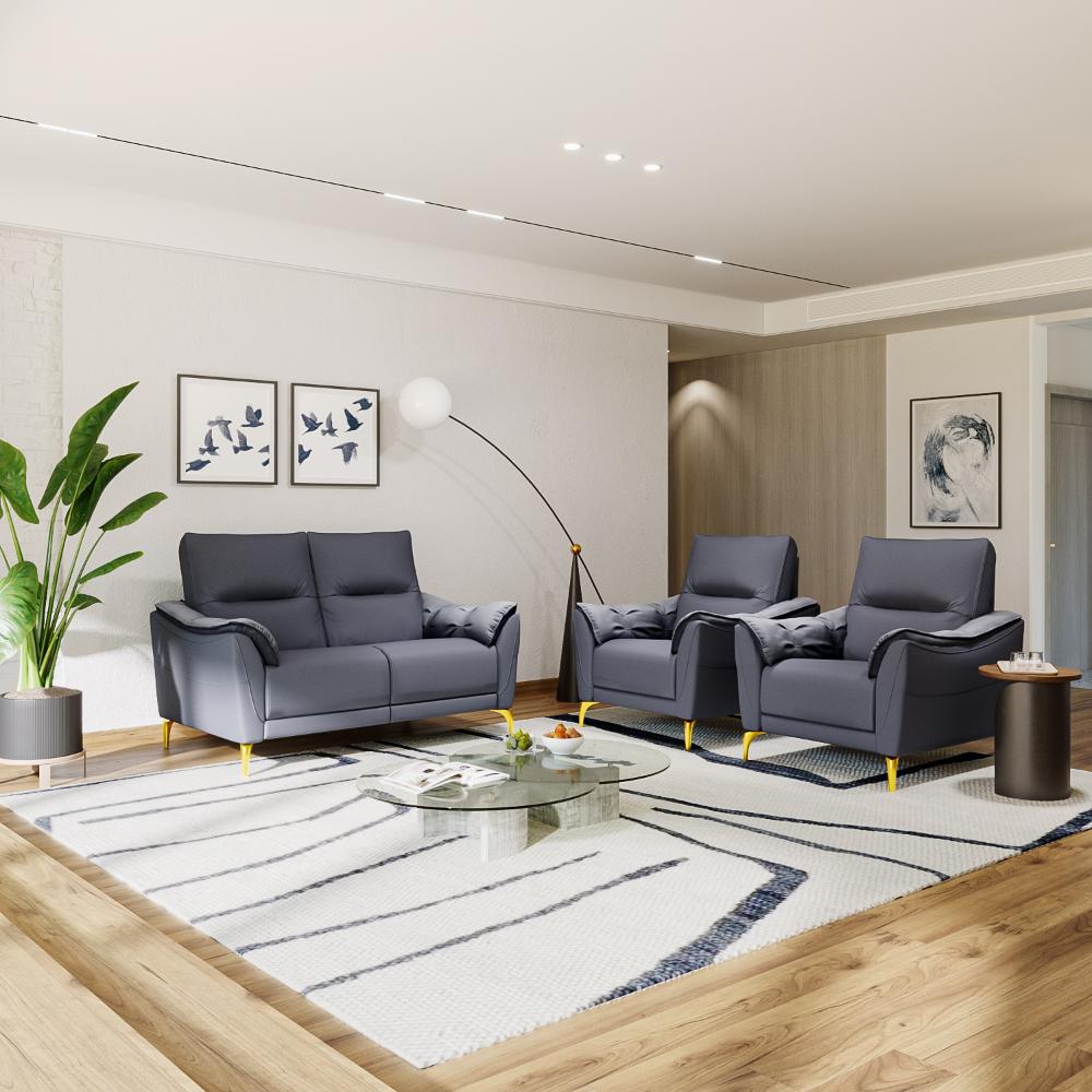 Wakefit Tuvalu without Motion Sofa Set (2+1+1) Seater