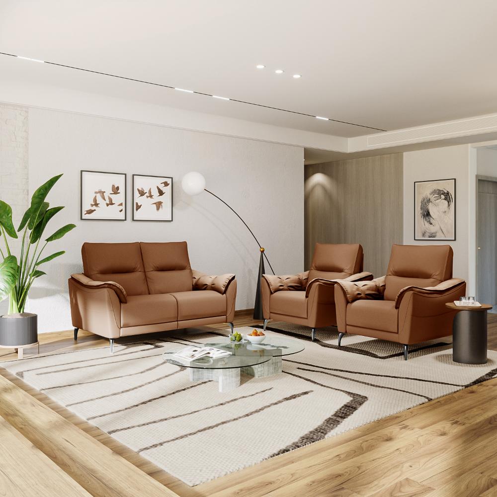 Wakefit Tuvalu without Motion Sofa Set (2+1+1) Seater