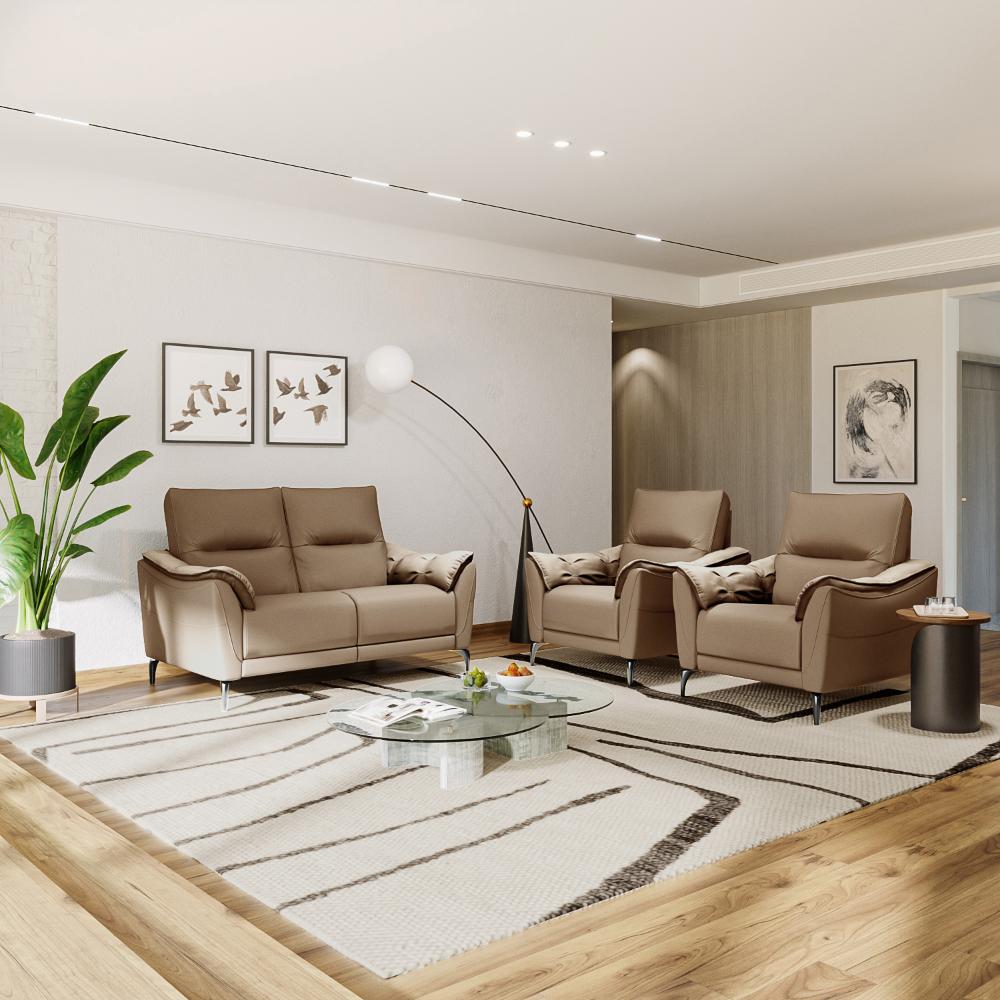 Wakefit Tuvalu without Motion Sofa Set (2+1+1) Seater