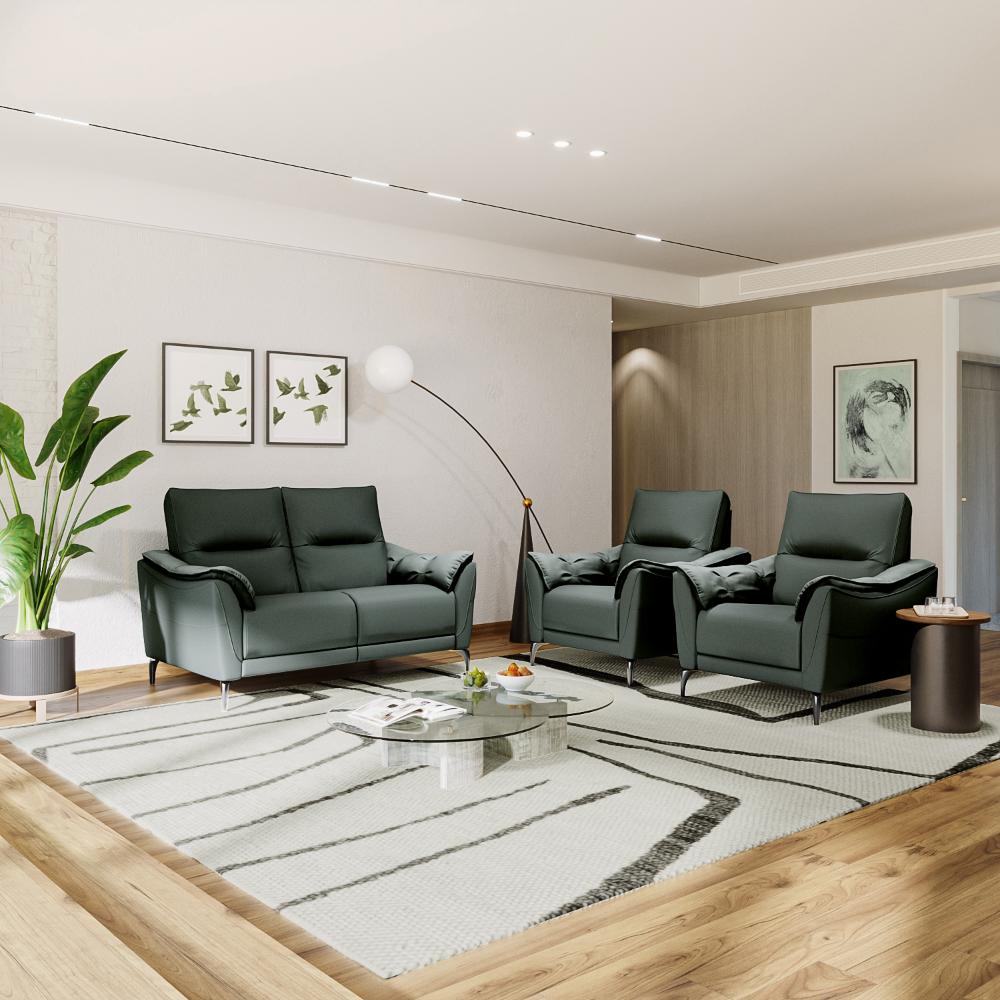 Wakefit Tuvalu without Motion Sofa Set (2+1+1) Seater