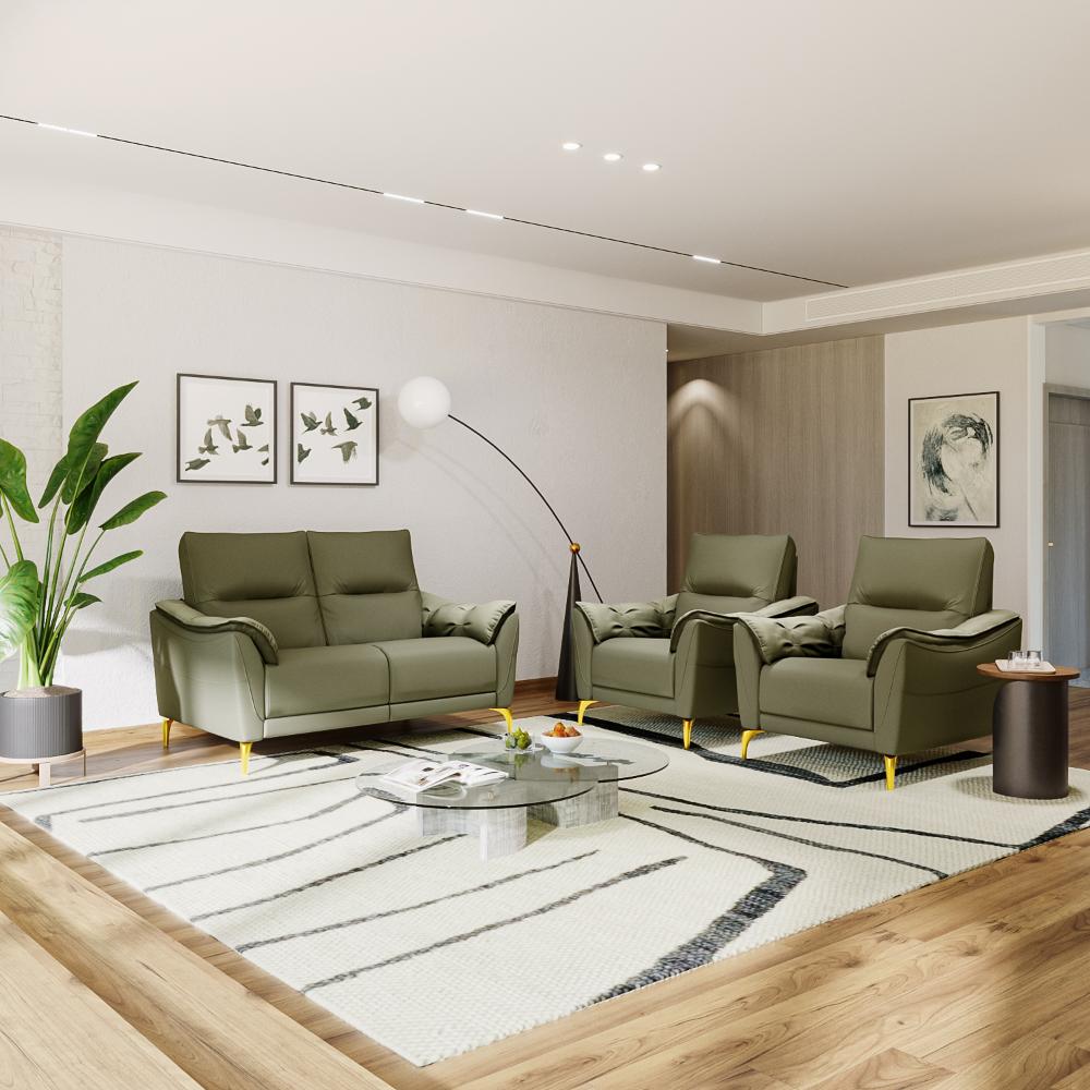 Wakefit Tuvalu without Motion Sofa Set (2+1+1) Seater