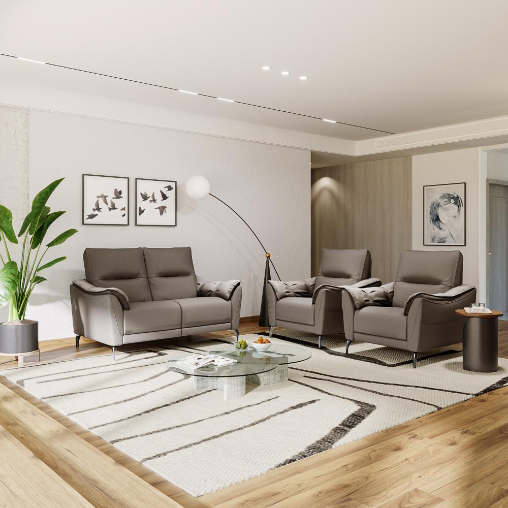 Wakefit Tuvalu without Motion Sofa Set (2+1+1) Seater