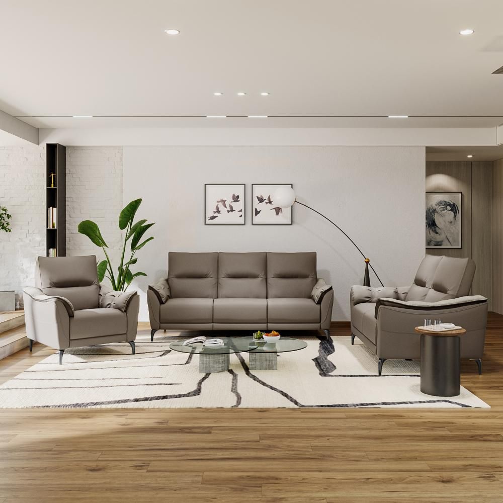 Wakefit Tuvalu without Motion Sofa Set (3+2+1)Seater