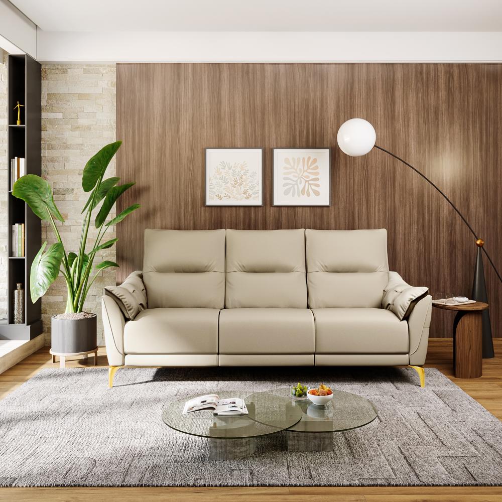 Wakefit Tuvalu Sofa without Motion - Three Seater