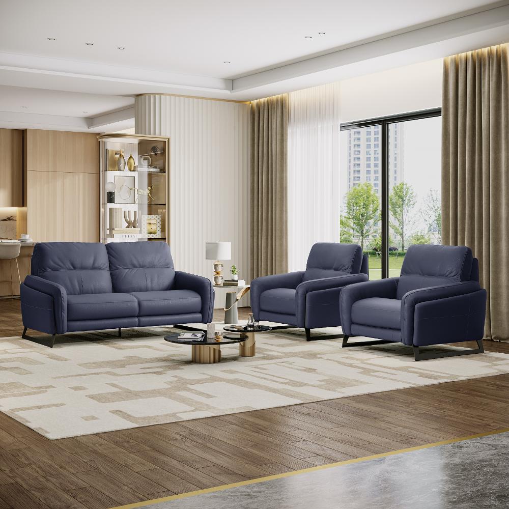 Wakefit Todi Sofa Without Motion Set (2+1+1) Seater