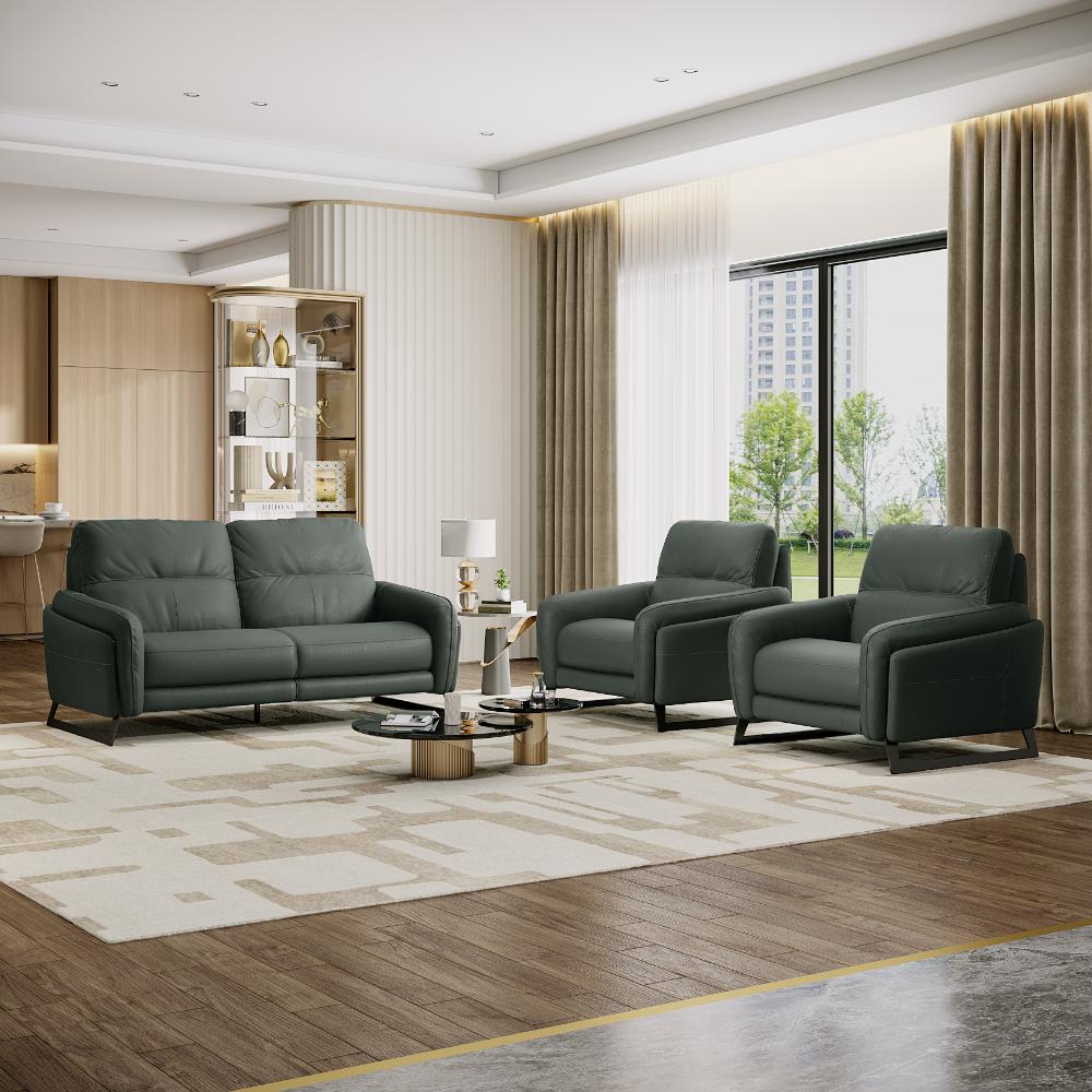 Wakefit Todi Sofa Without Motion Set (2+1+1) Seater