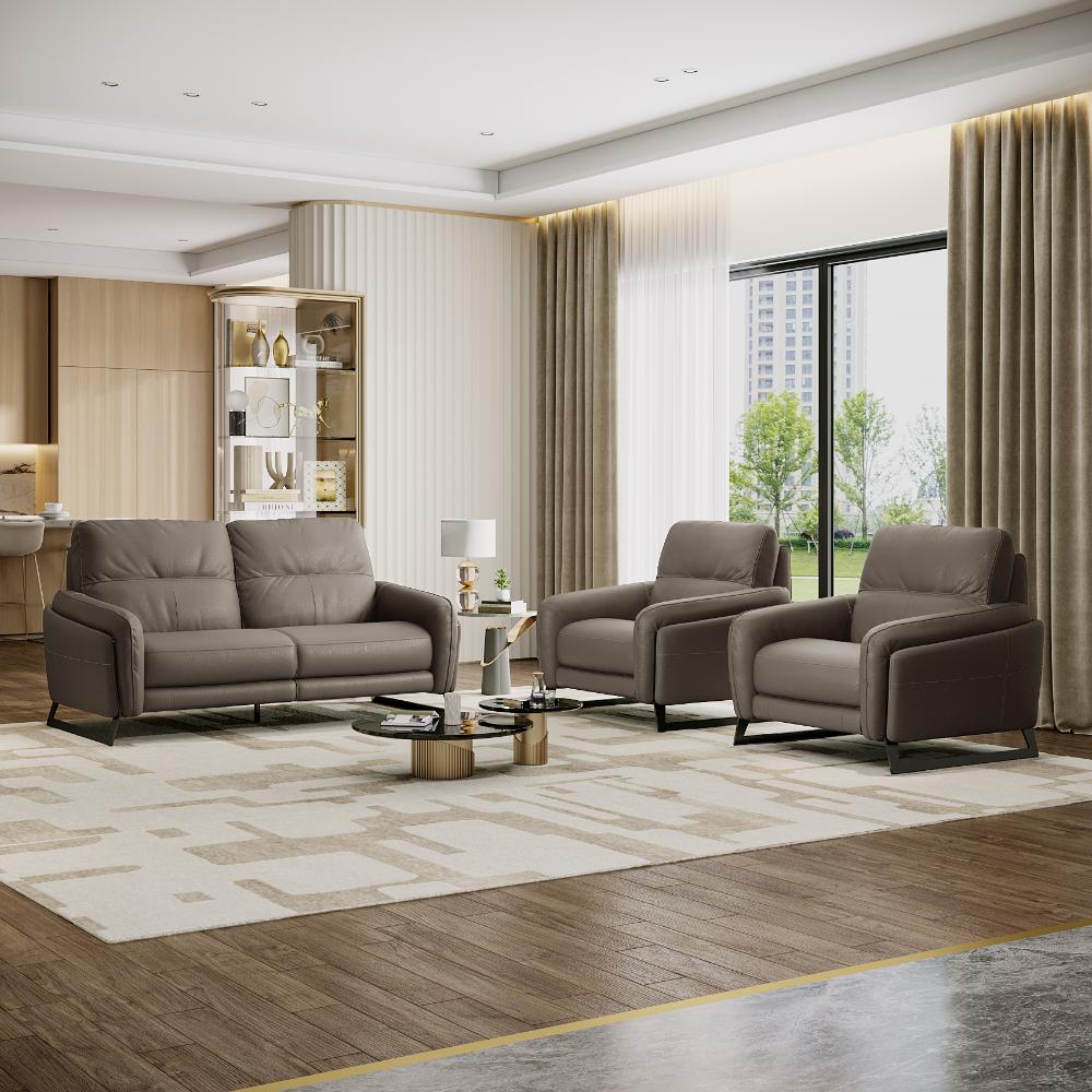 Wakefit Todi Sofa Without Motion Set (2+1+1) Seater