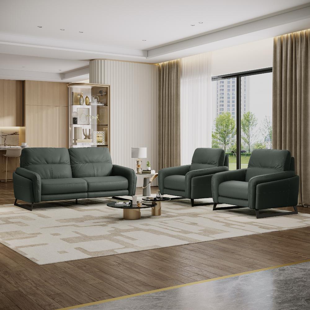 Wakefit Todi Sofa Without Motion Set (3+1+1) Seater