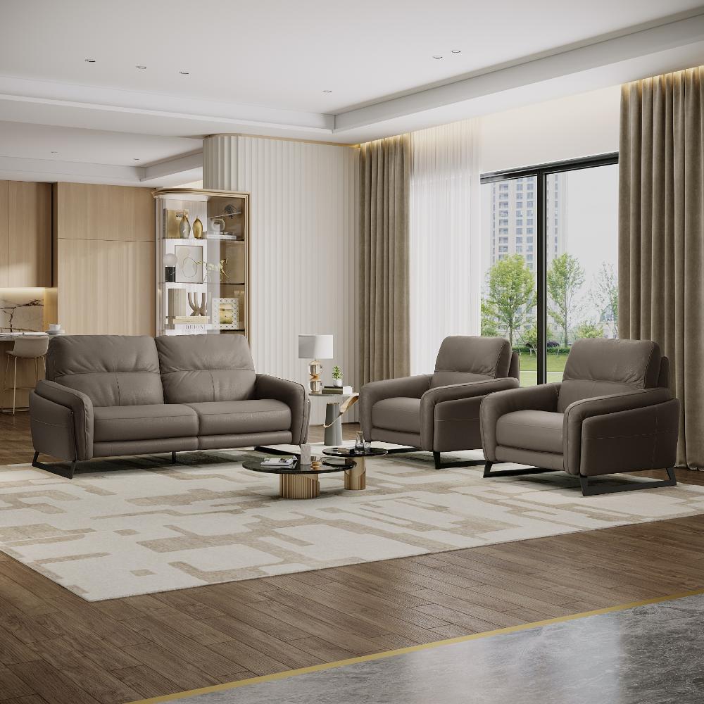 Wakefit Todi Sofa Without Motion Set (3+1+1) Seater