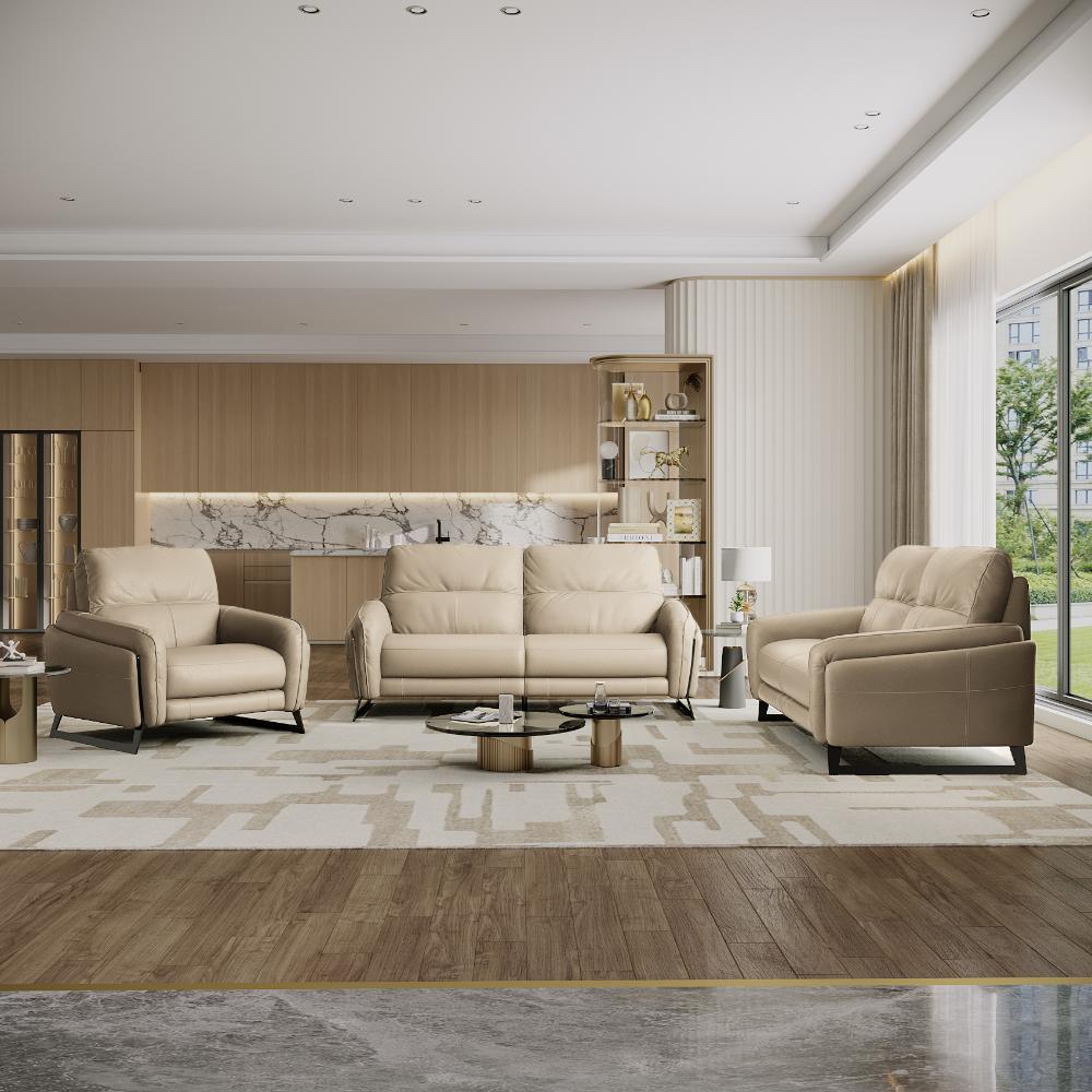 Wakefit Todi Sofa Without Motion Set (3+2+1) Seater