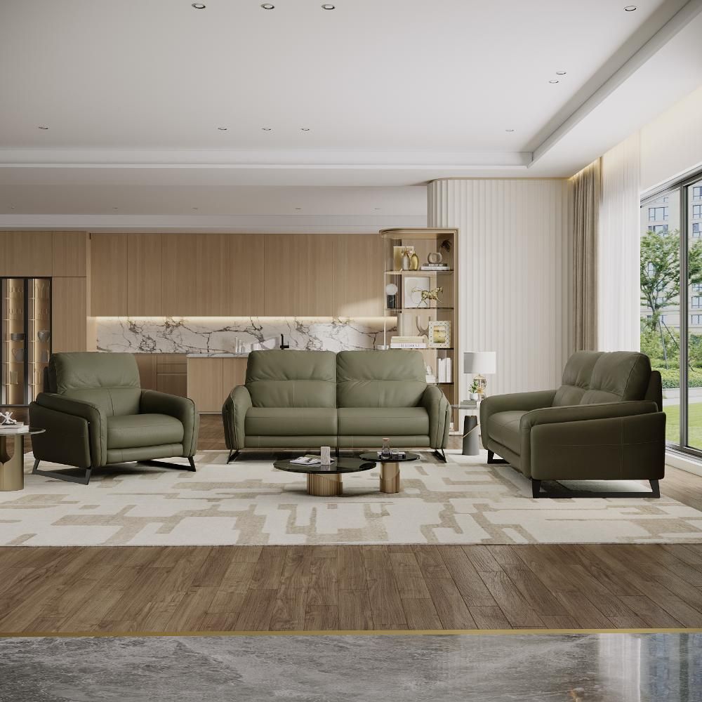 Wakefit Todi Sofa Without Motion Set (3+2+1) Seater