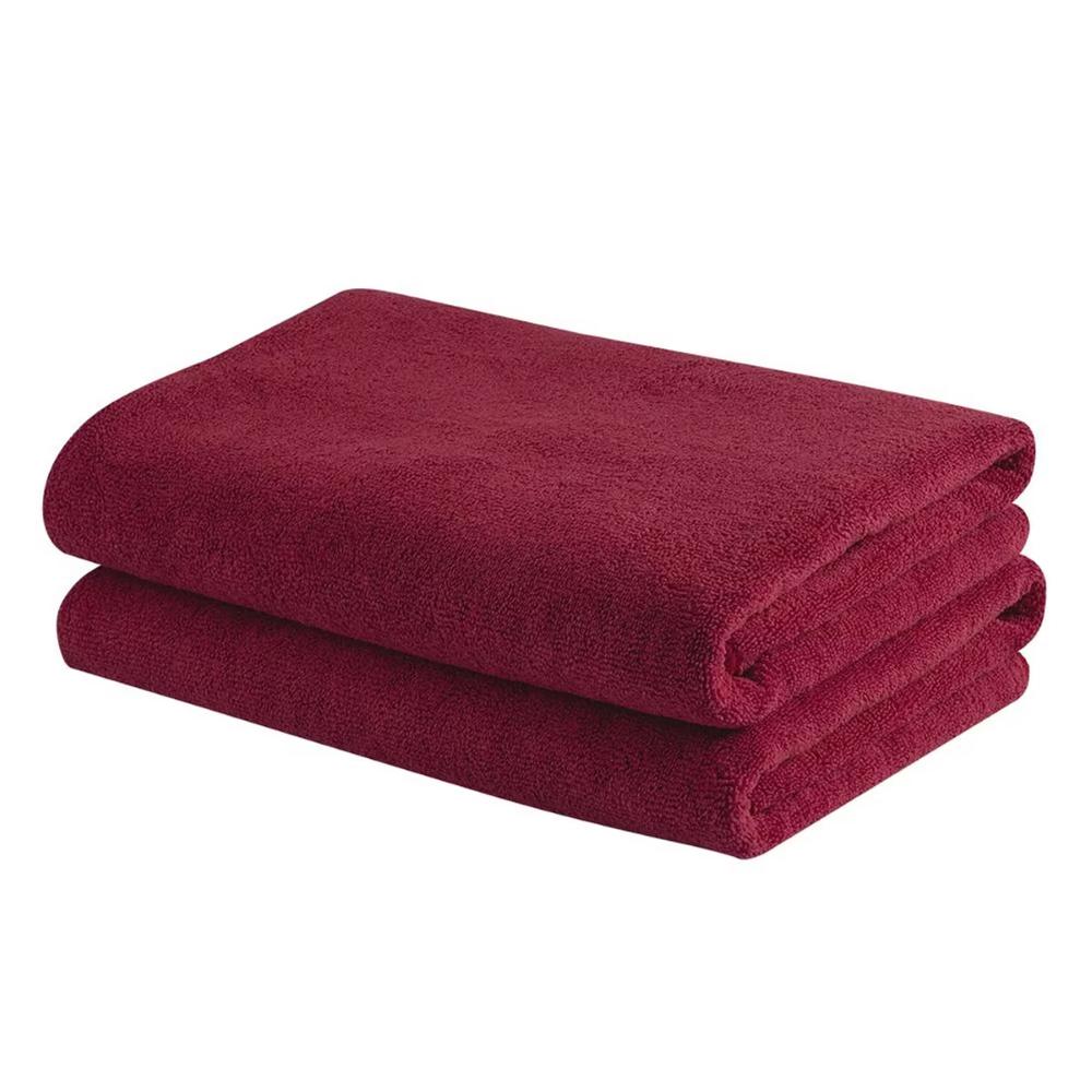 NEE winter Towel 新品未開封 Home Beautiful 270 GSM Pink Microfiber Bath Towel | Vishal Mega