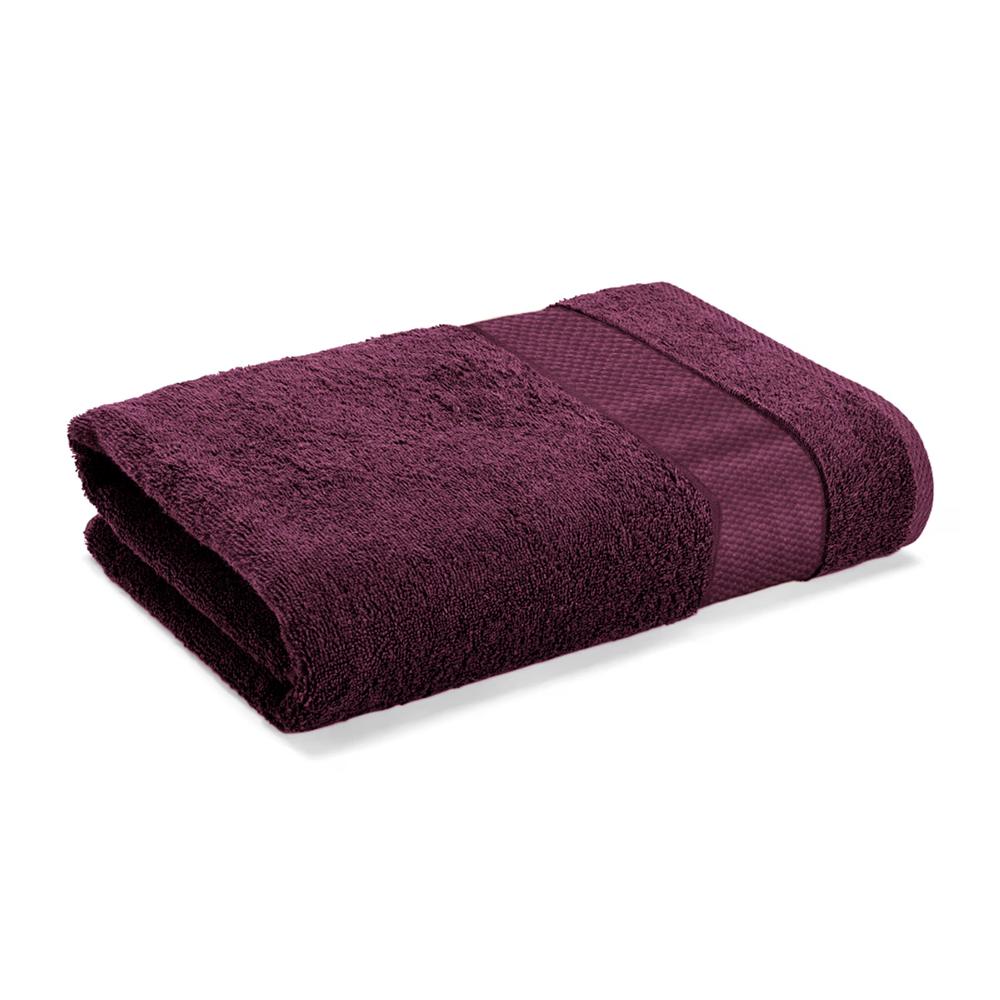 Large Bath Towel | 100% Terry Cotton | Set of 1 | 500 GSM | Premium, Super-Soft, Absorbent & Odor Resistant | 55 x 27.5 Inches