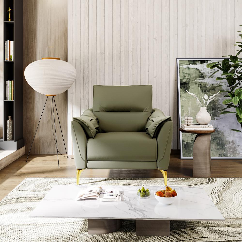 Wakefit Tuvalu Large Sofa Without Motion - Single Seater