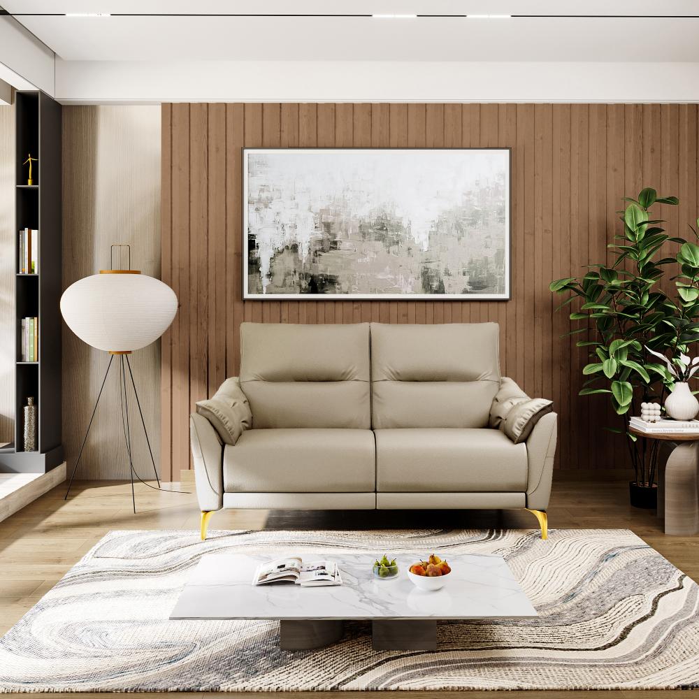 Wakefit Tuvalu Large Sofa Without Motion - Two Seater