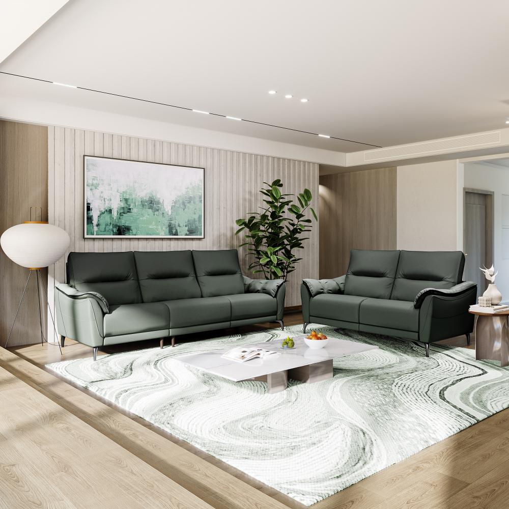 Wakefit Tuvalu Large Without Motion Sofa Set (3+2) Seater