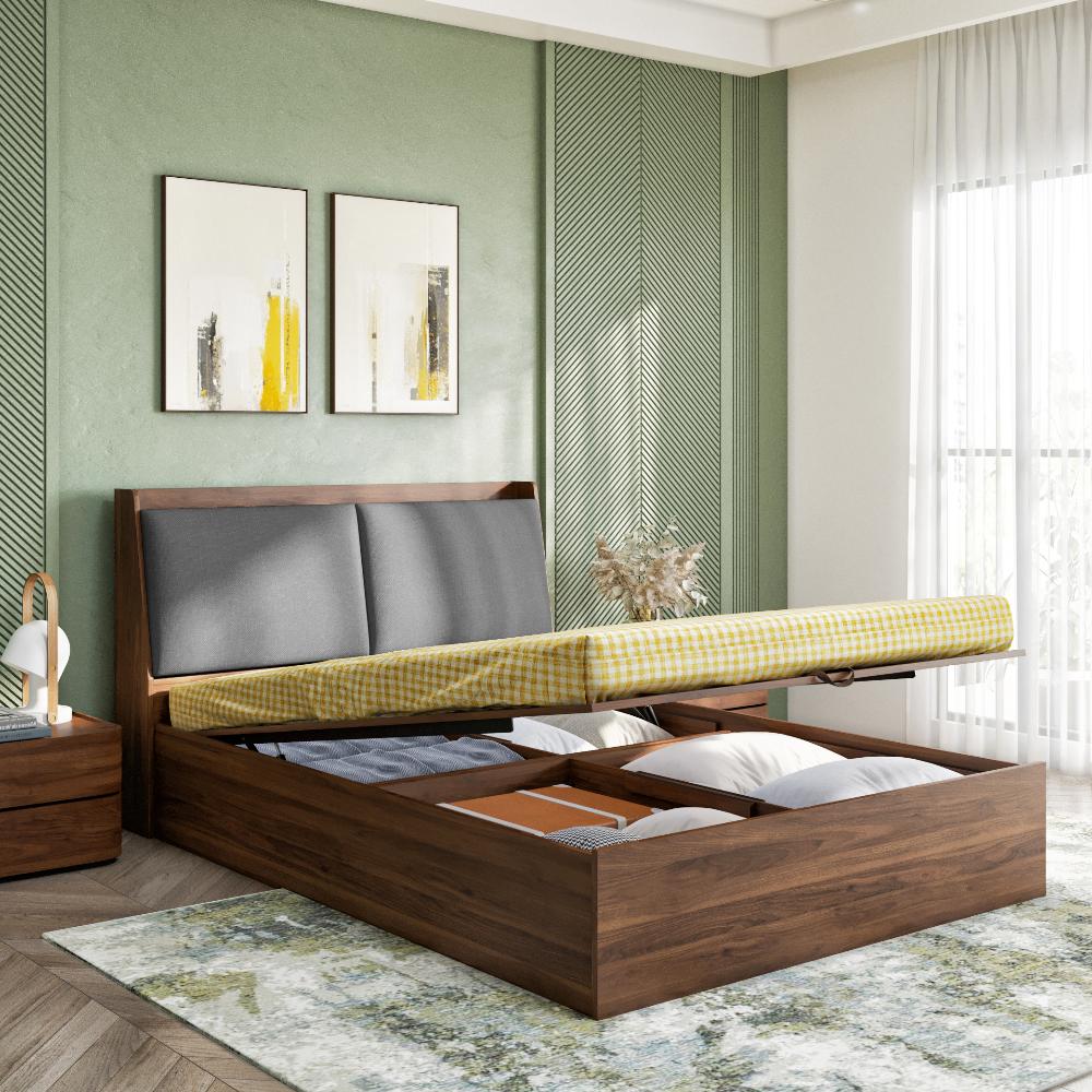Buy Engineered Wood Bed hydraulic Storage Ma 25840Online At Best Price In India Wakefit