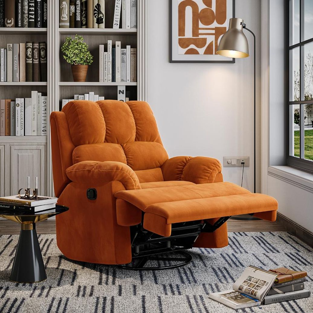 Wakefit Virelia Rocking Revolving Recliner Single Seater