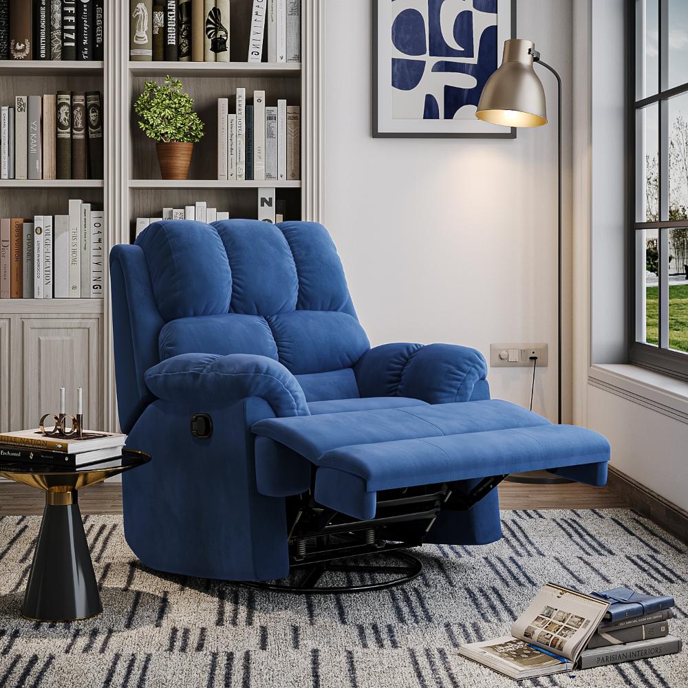 Wakefit Virelia Rocking & Revolving Recliner - Single Seater