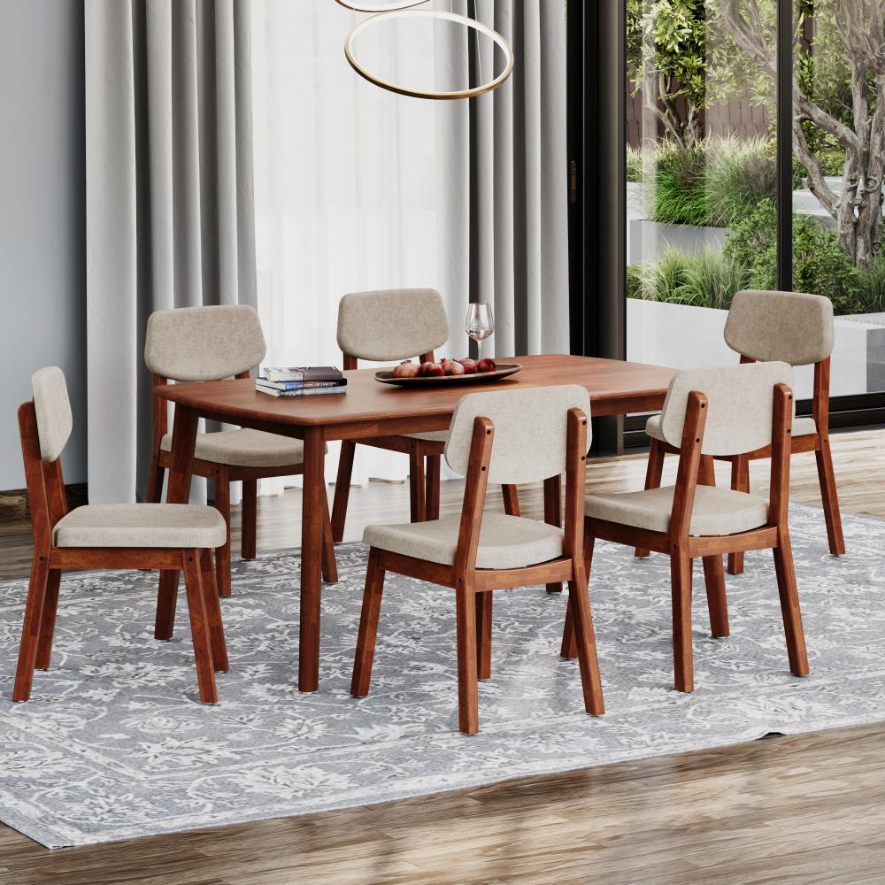 Capers 6 Seater Dining Set