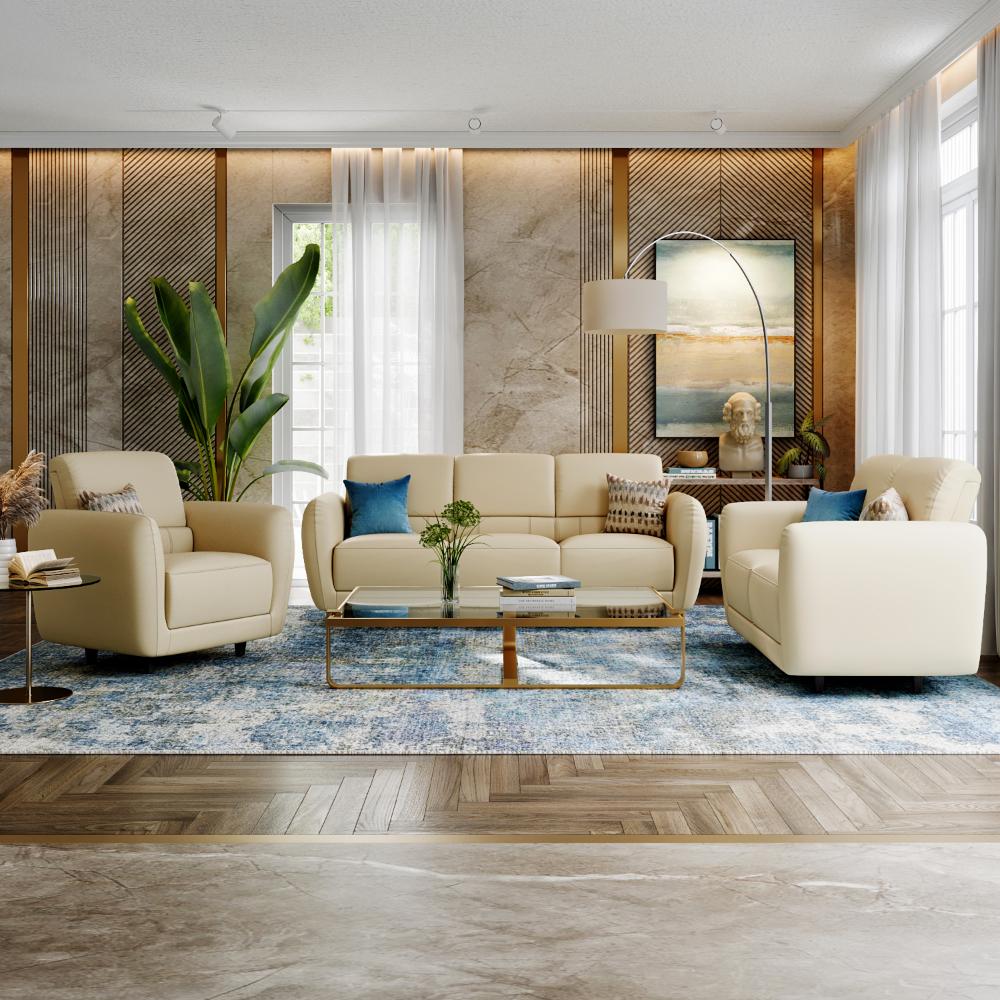 Wakefit Solomon Sofa Set (3+2+1) Seater