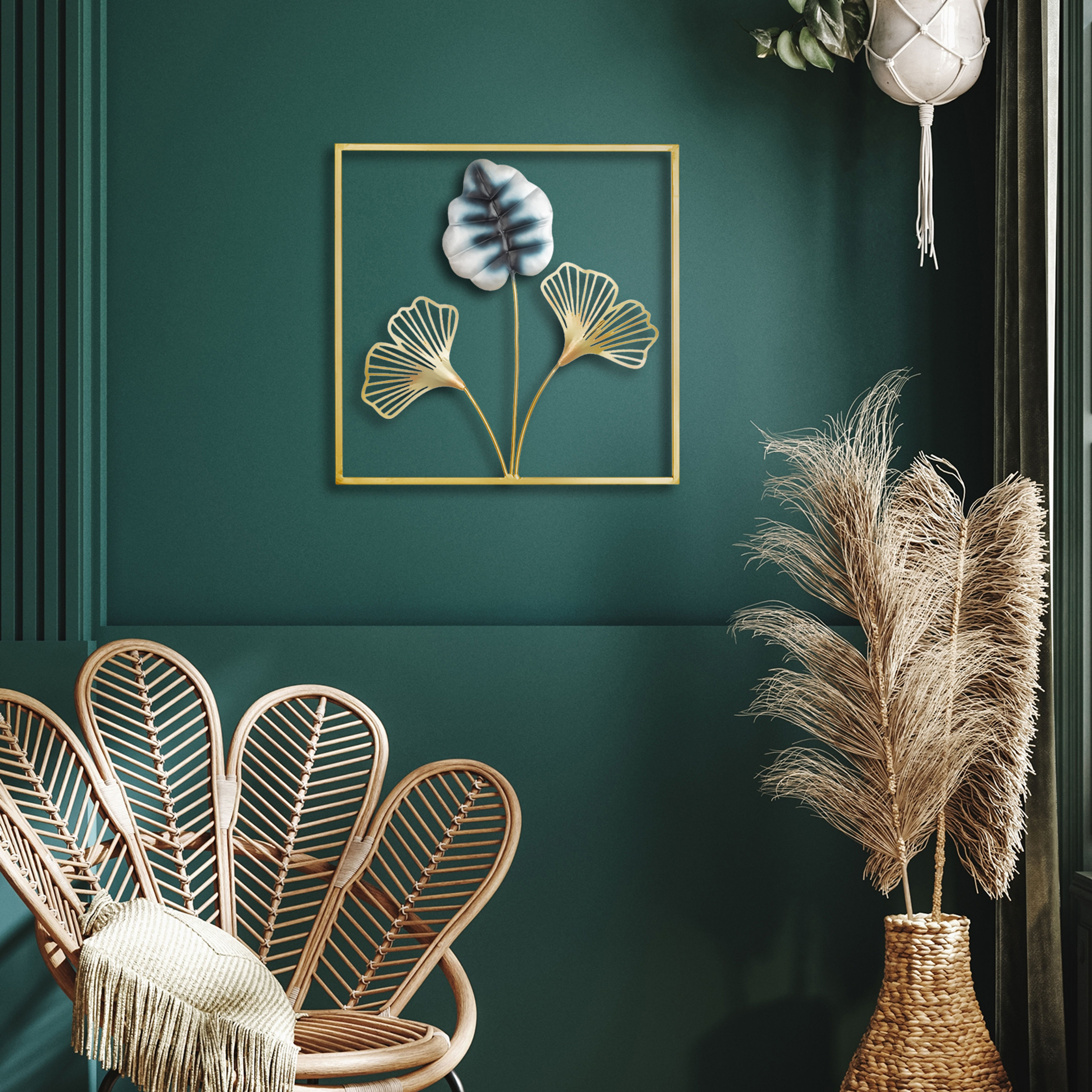 Buy Glimmering Ginkgo Wall Art Online At Best Price In India Wakefit