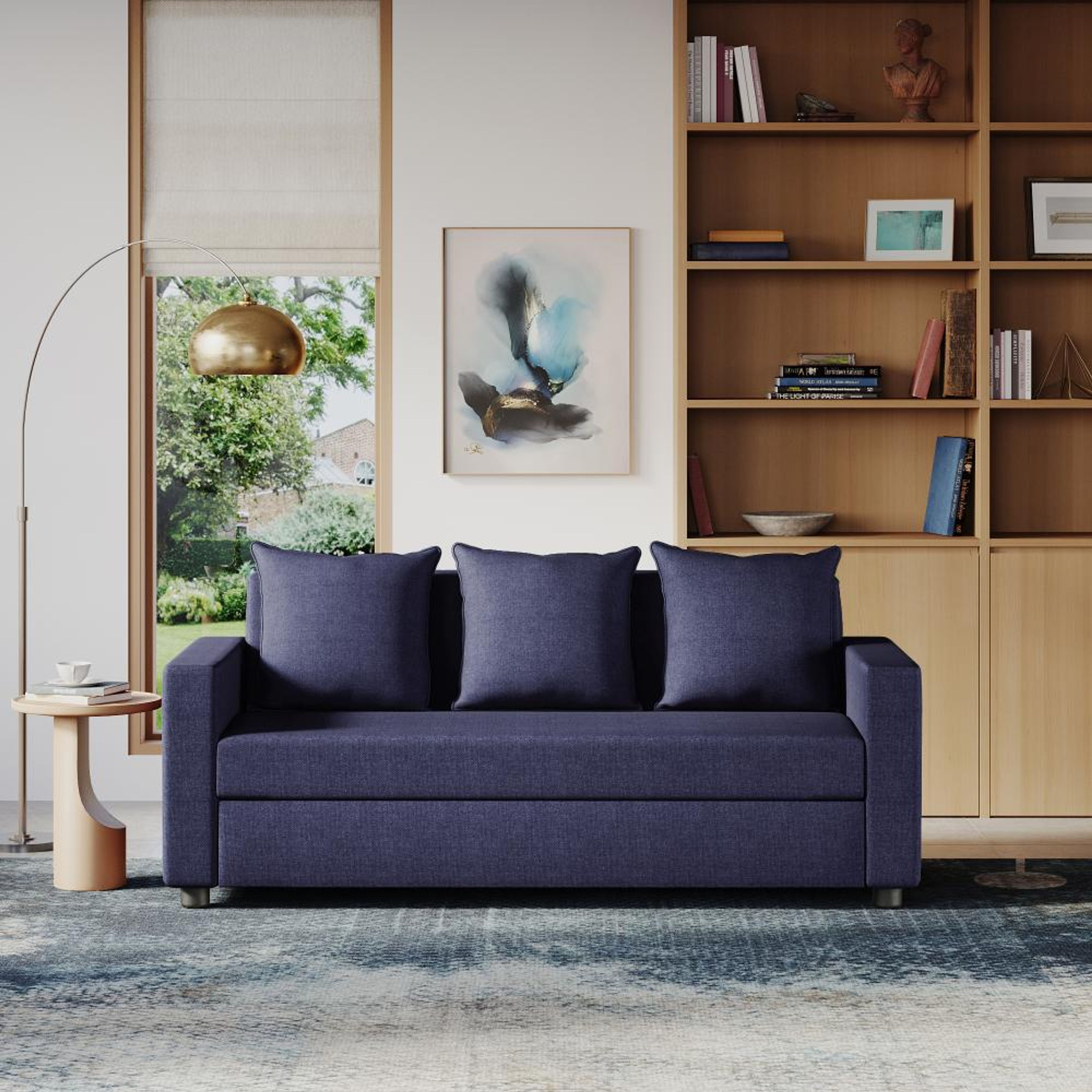 Wakefit Solatio Sofa Three Seater