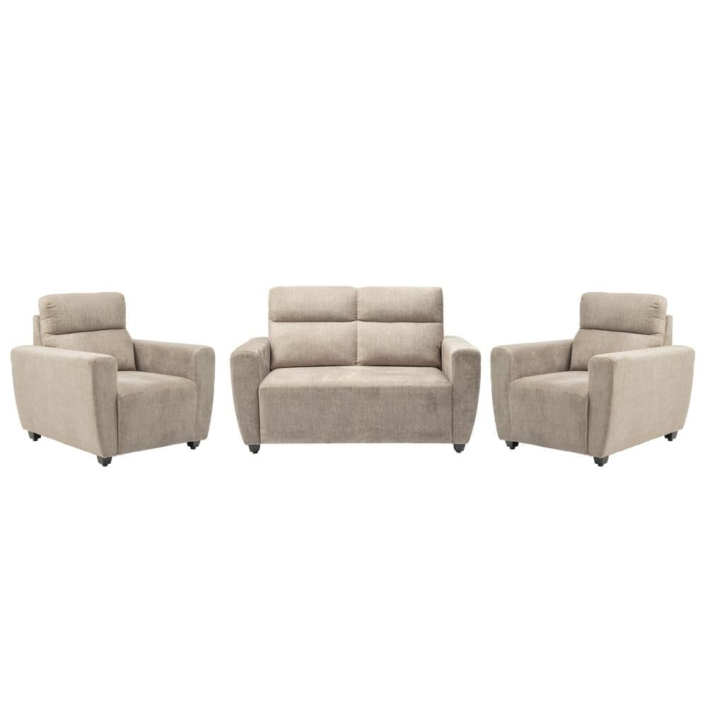 Wakefit Belize Plus Sofa Set - (2+1+1)