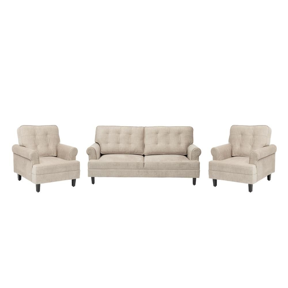 Wakefit Dreamer Plus Sofa Set - (3+1+1)