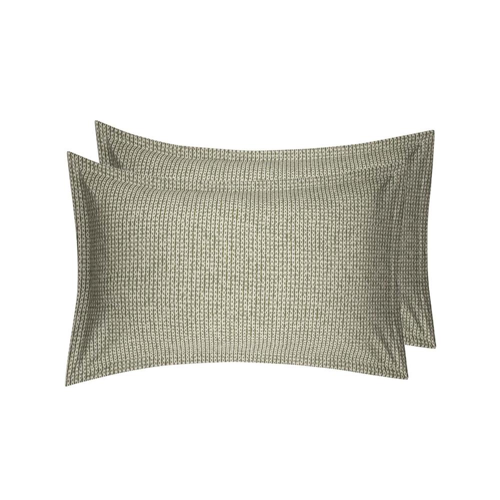 100% Cotton Pillow Cover | Standard Size 27x18 Inch | Set Of 2 | 160 TC | Buffey