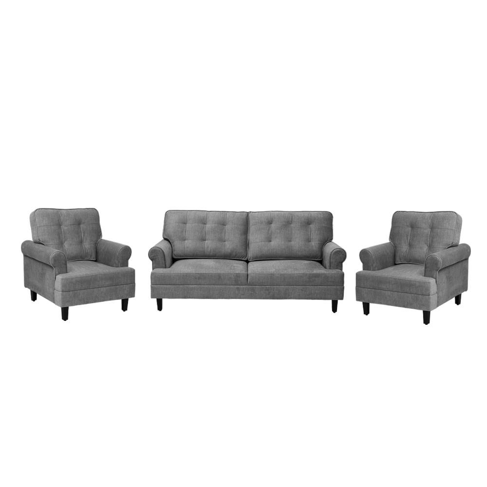 Wakefit Dreamer Plus Sofa Set - (3+1+1)