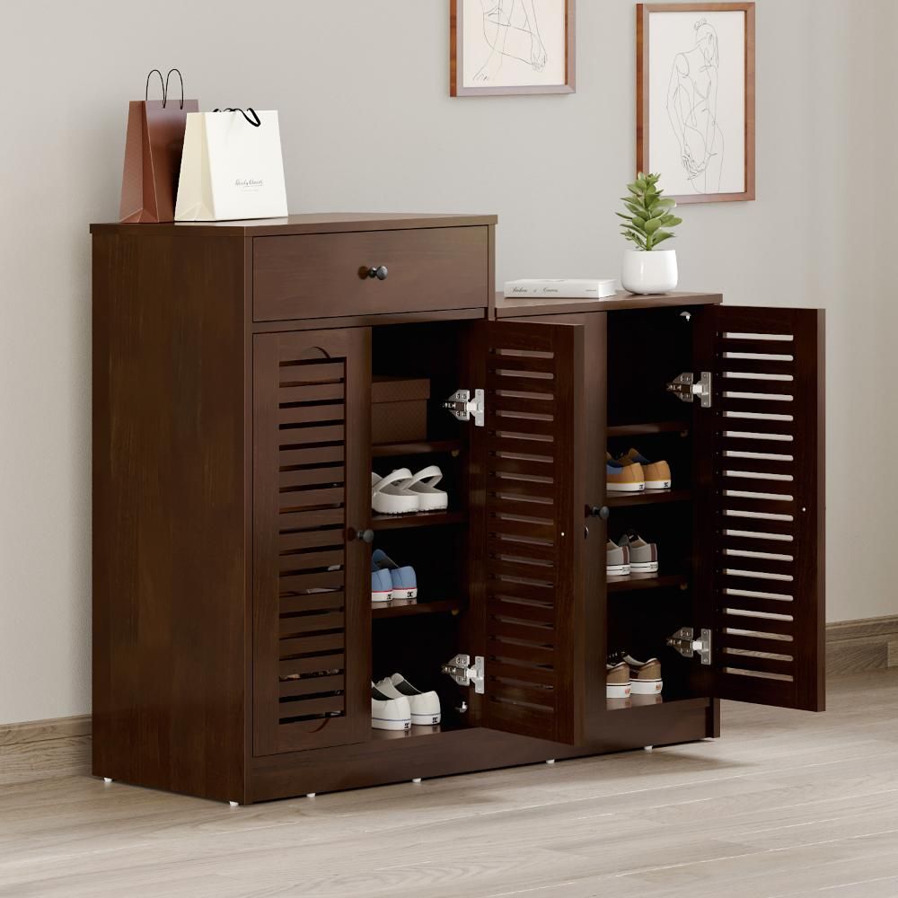 Buy Solid Wood Shoe Rack Renata Online At Best Price In India Wakefit