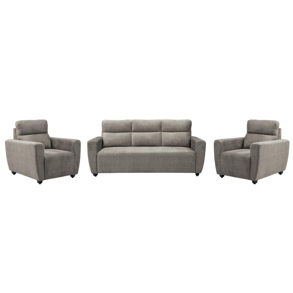 Wakefit Belize Plus Sofa Set - (3+1+1)