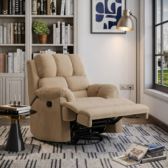 Virelia Rocking & Revolving Recliner - Single Seater