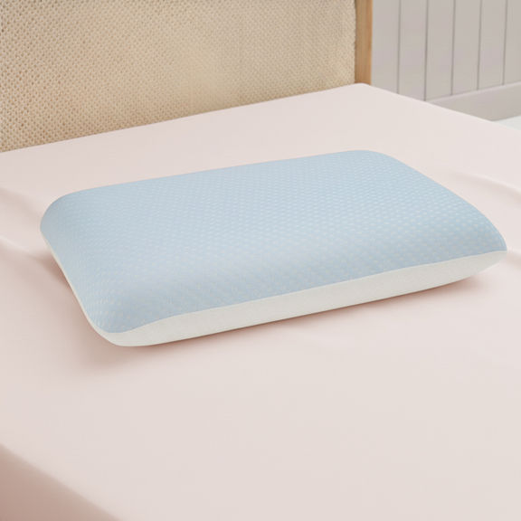 Hybrid Dual Memory Foam Pillow | Adaptive Memory Foam & Super-Soft Foam | Ideal for All Sleeping Positions |Removable & Washable Cover | 24" x 14" x 4.5"